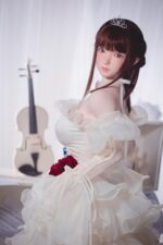 148cm/4ft10 C-cup Silicone Head Sex Doll – Mary - FavDoll